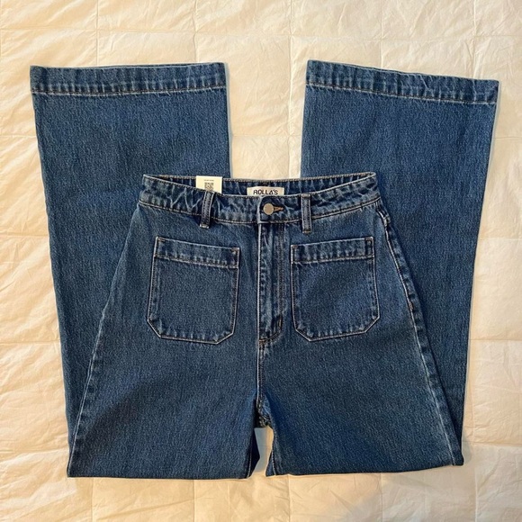 Rollas Sailor Jean Long - Eco Ruby Blue - Picture 4 of 5